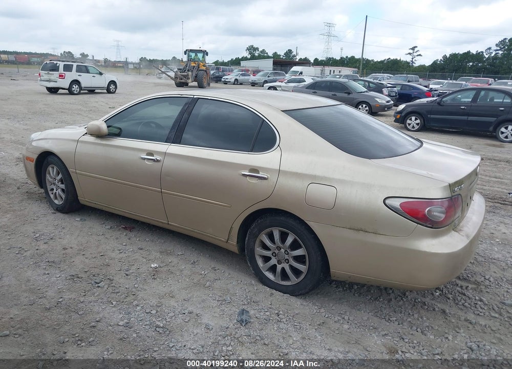 2003 LEXUS ES 300 VIN: JTHBF30G130094401