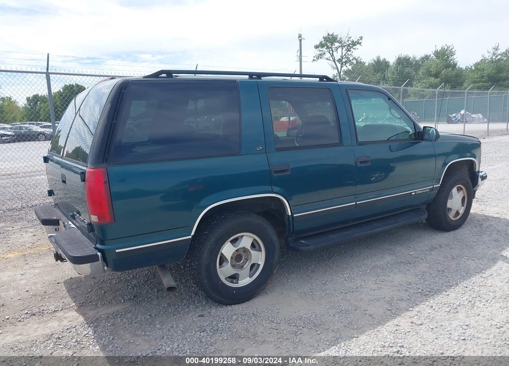 1998 CHEVROLET TAHOE LS VIN: 1GNEK13R6WJ340828