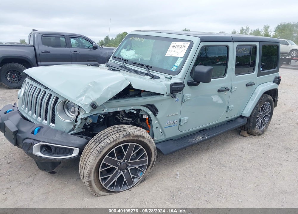 2023 JEEP WRANGLER 4XE SAHARA 4X4 VIN: 1C4JJXP67PW689580