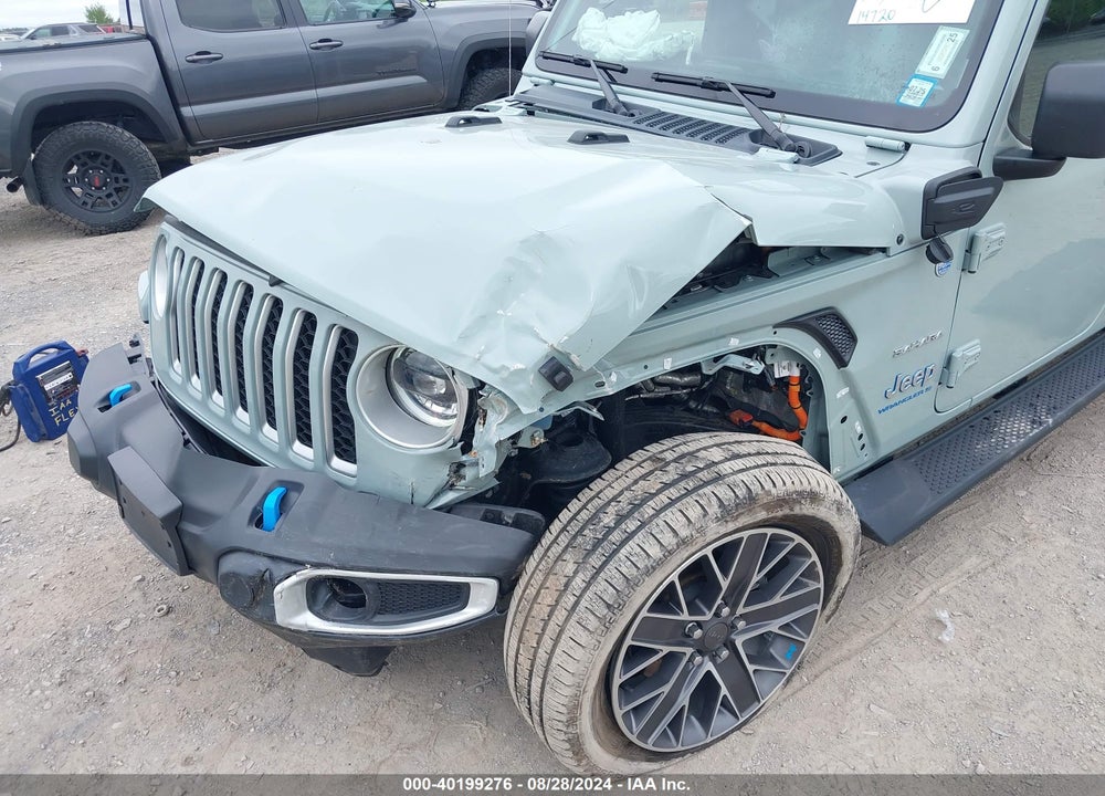 2023 JEEP WRANGLER 4XE SAHARA 4X4 VIN: 1C4JJXP67PW689580