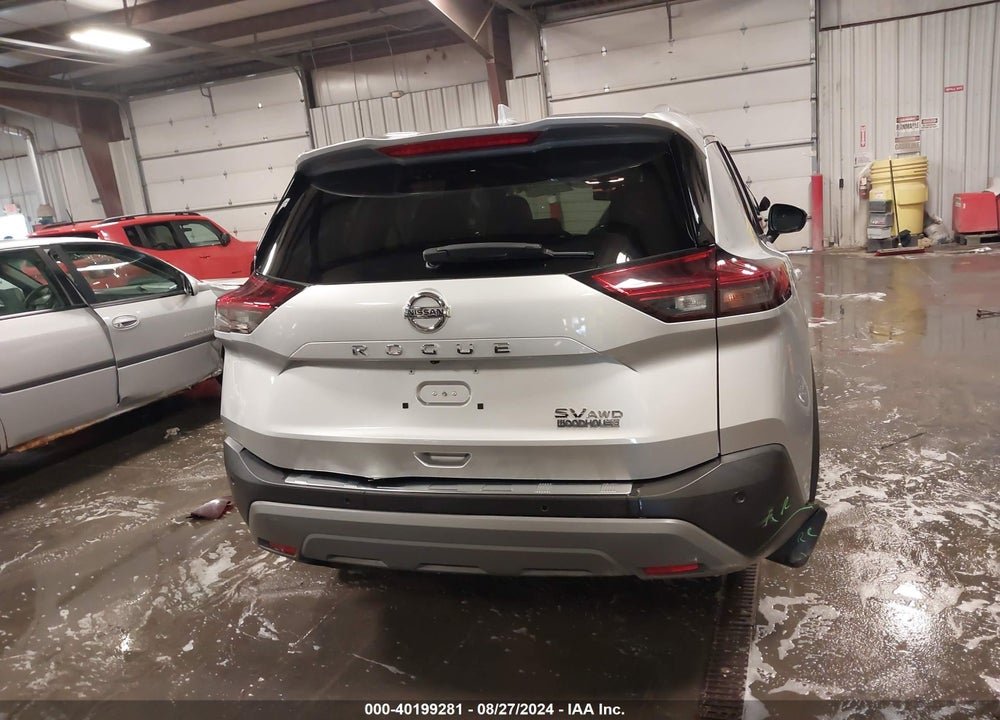2021 NISSAN ROGUE SV INTELLIGENT AWD VIN: 5N1AT3BB5MC725606