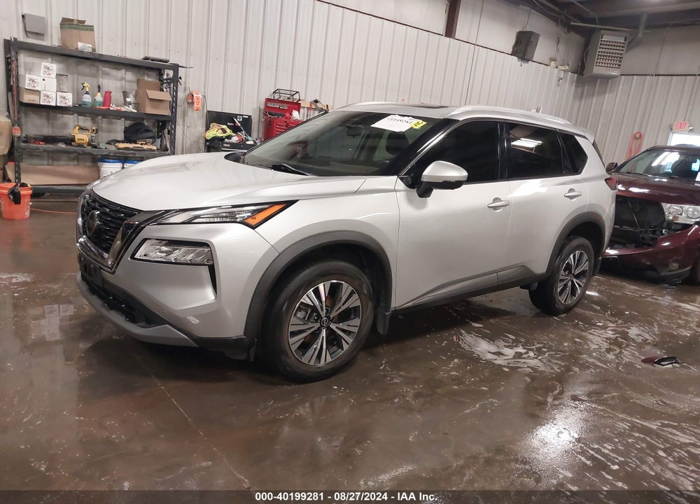 2021 NISSAN ROGUE SV INTELLIGENT AWD VIN: 5N1AT3BB5MC725606