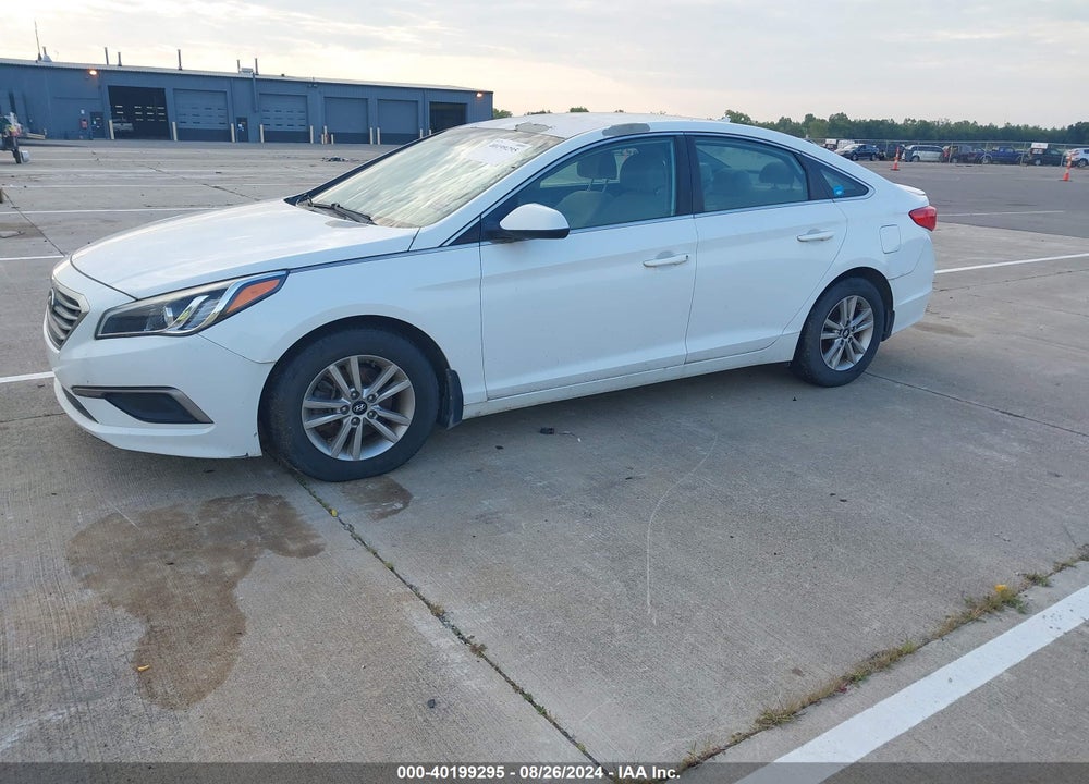 2016 HYUNDAI SONATA SE VIN: 5NPE24AF6GH302464