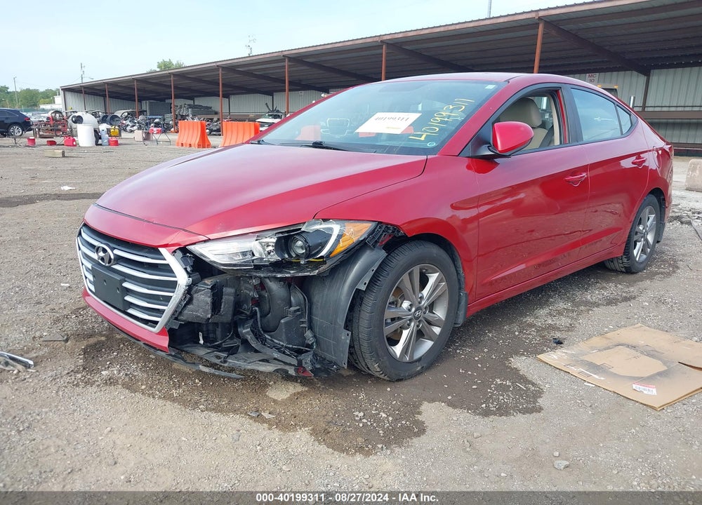 2017 HYUNDAI ELANTRA SE VIN: KMHD84LF5HU425361