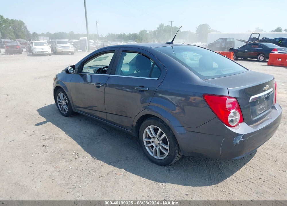 2012 CHEVROLET SONIC 2LT VIN: 1G1JC5SHXC4190875