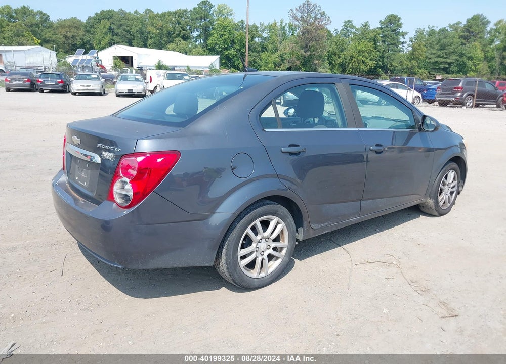 2012 CHEVROLET SONIC 2LT VIN: 1G1JC5SHXC4190875