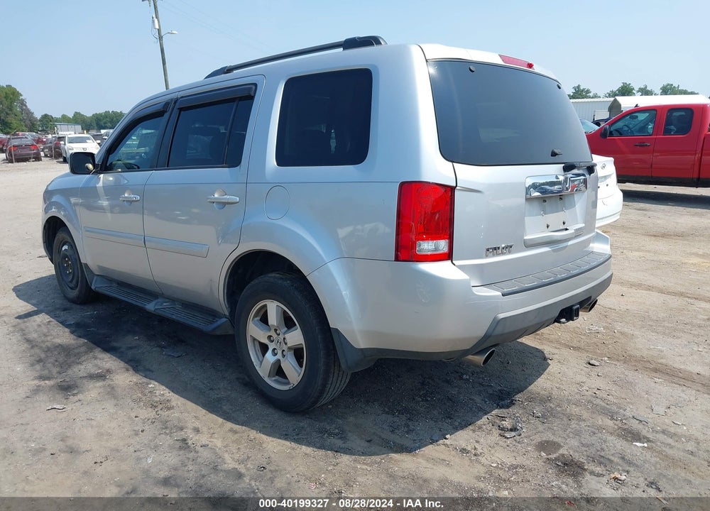 2011 HONDA PILOT EX-L VIN: 5FNYF3H59BB026510