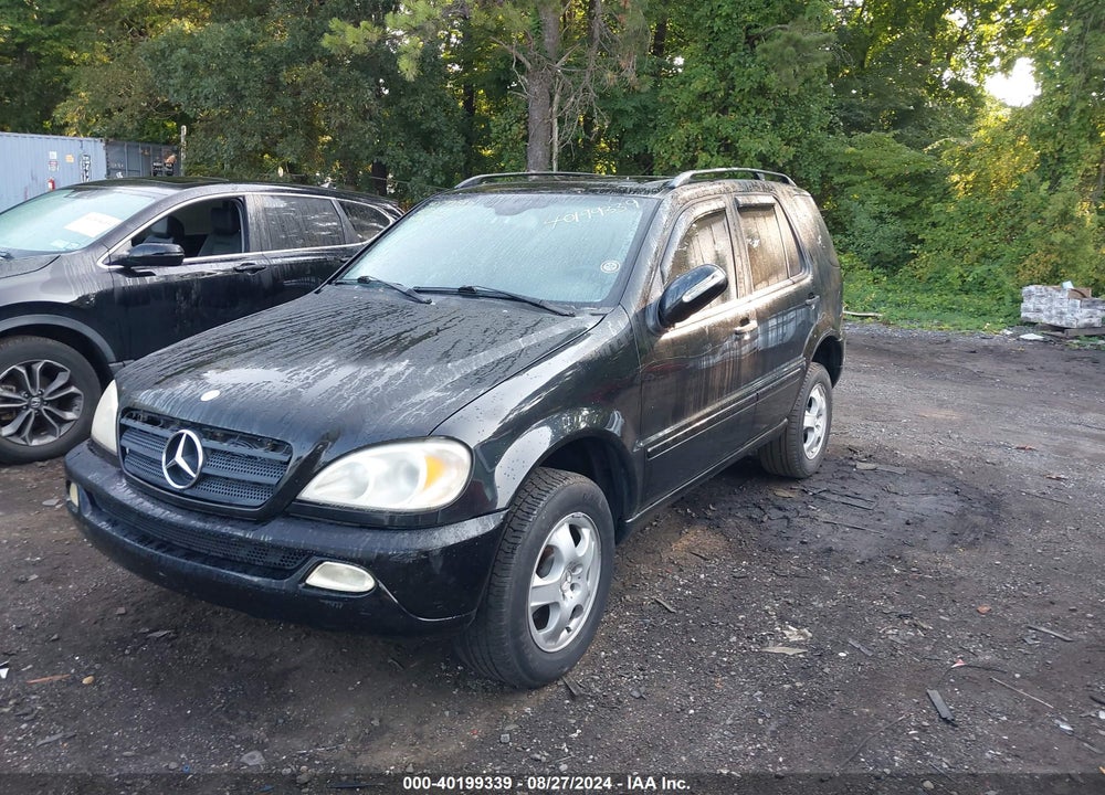 2003 MERCEDES-BENZ ML 350 VIN: 4JGAB57E93A417236