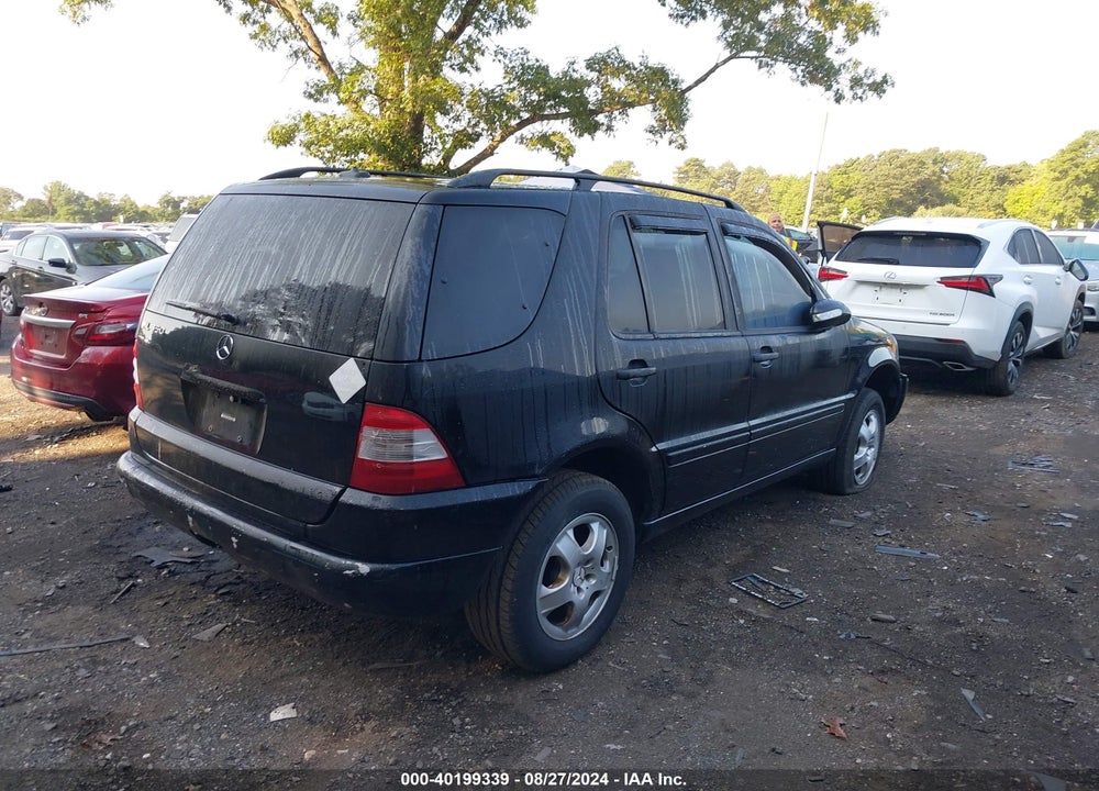 2003 MERCEDES-BENZ ML 350 VIN: 4JGAB57E93A417236