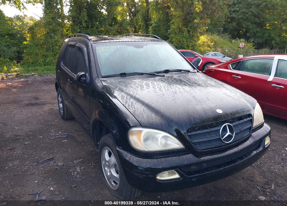 2003 MERCEDES-BENZ ML 350 VIN: 4JGAB57E93A417236