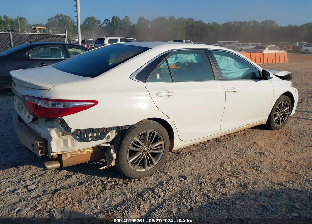 2016 TOYOTA CAMRY SE VIN: 4T1BF1FK4GU208290