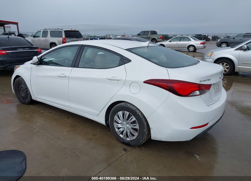 2016 HYUNDAI ELANTRA SE VIN: 5NPDH4AE6GH712344