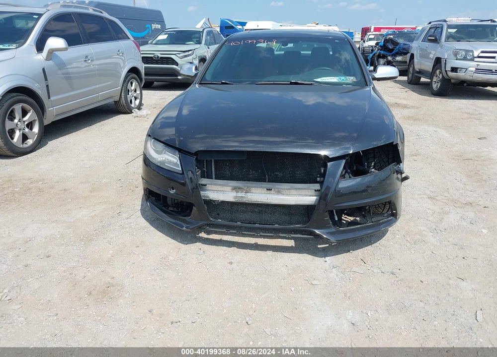 2011 AUDI S4 VIN: WAUKGAFL8BA137421