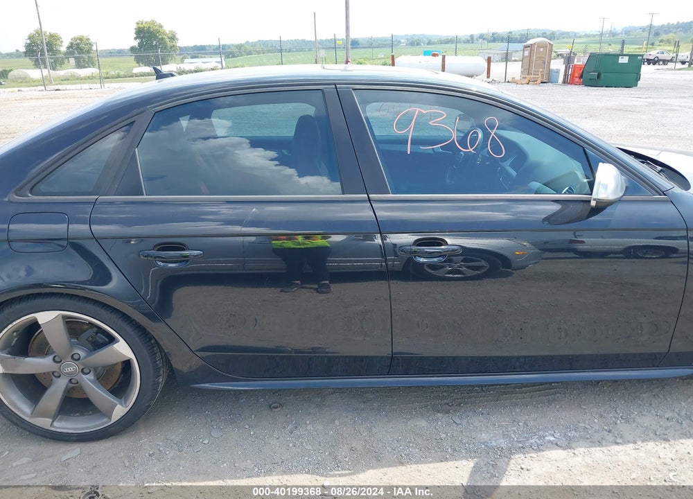 2011 AUDI S4 VIN: WAUKGAFL8BA137421