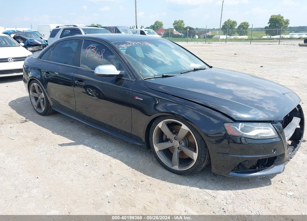 2011 AUDI S4 VIN: WAUKGAFL8BA137421