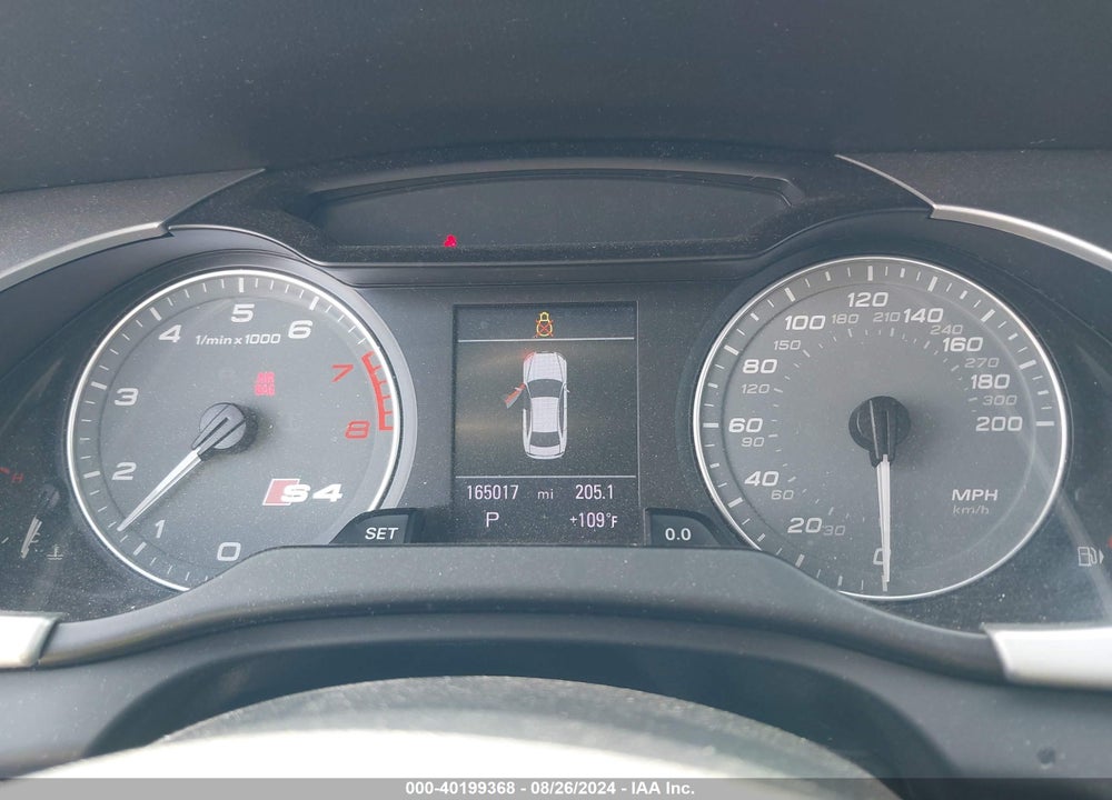 2011 AUDI S4 VIN: WAUKGAFL8BA137421