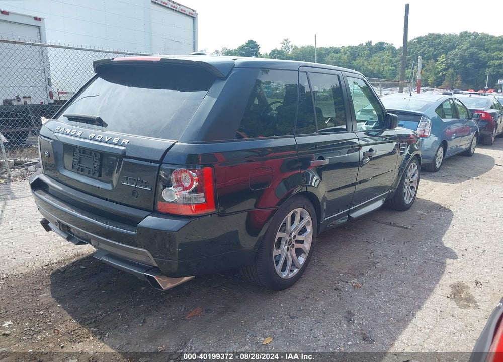 2009 LAND ROVER RANGE ROVER SPORT SUPERCHARGED VIN: SALSH23479A213555