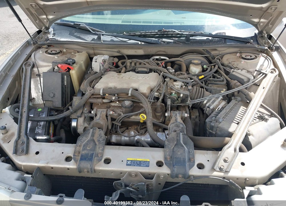 2002 BUICK CENTURY CUSTOM VIN: 2G4WS52J321215947