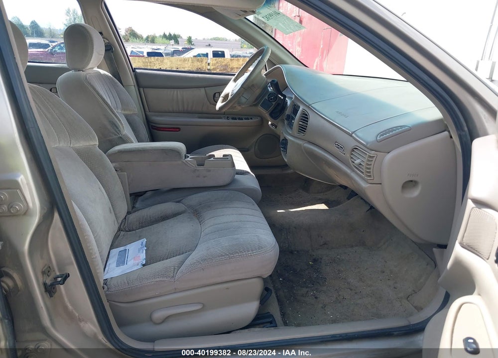 2002 BUICK CENTURY CUSTOM VIN: 2G4WS52J321215947