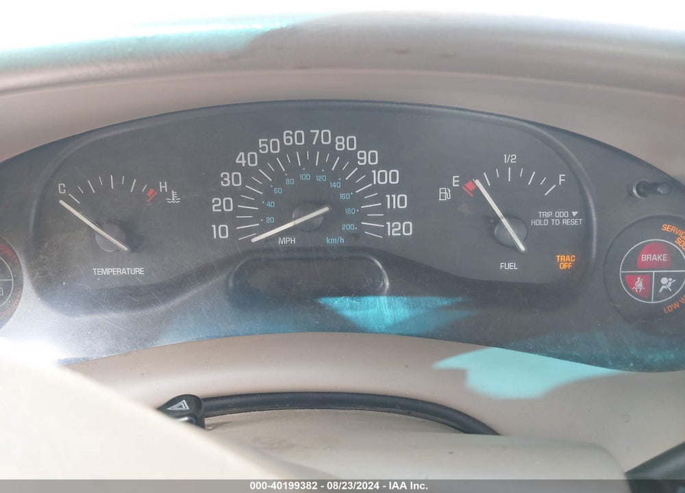 2002 BUICK CENTURY CUSTOM VIN: 2G4WS52J321215947