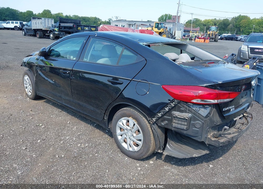 2018 HYUNDAI ELANTRA SE VIN: 5NPD74LFXJH279708