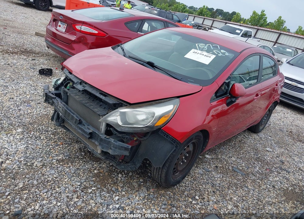 2014 KIA RIO LX VIN: KNADM4A3XE6331577
