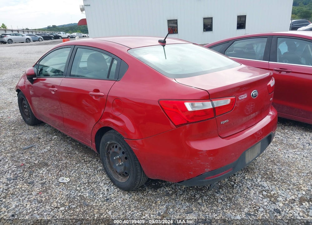 2014 KIA RIO LX VIN: KNADM4A3XE6331577