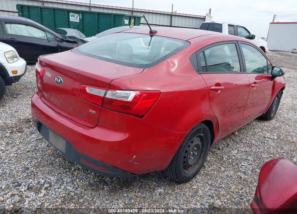 2014 KIA RIO LX VIN: KNADM4A3XE6331577