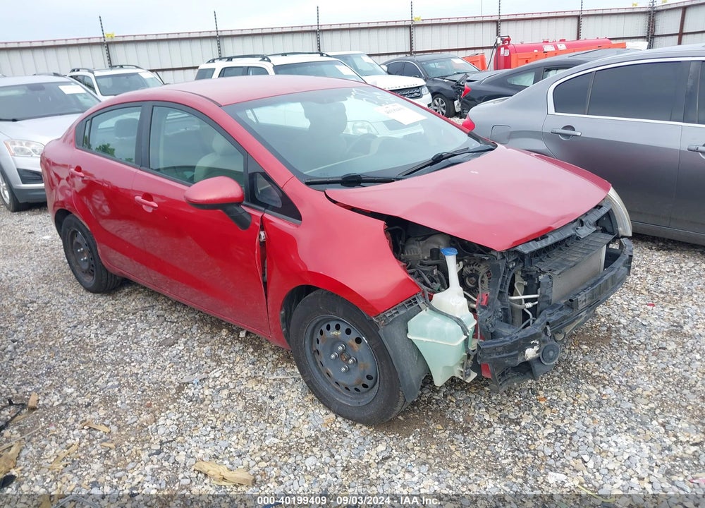 2014 KIA RIO LX VIN: KNADM4A3XE6331577