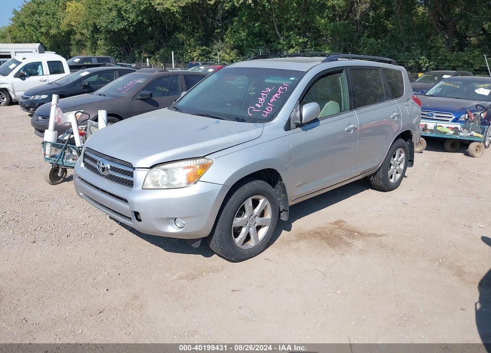 2008 TOYOTA RAV4 LIMITED VIN: JTMBD31V586064133