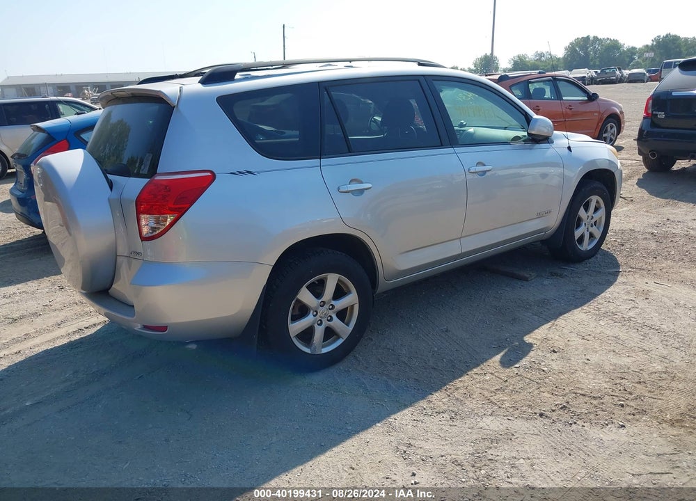 2008 TOYOTA RAV4 LIMITED VIN: JTMBD31V586064133