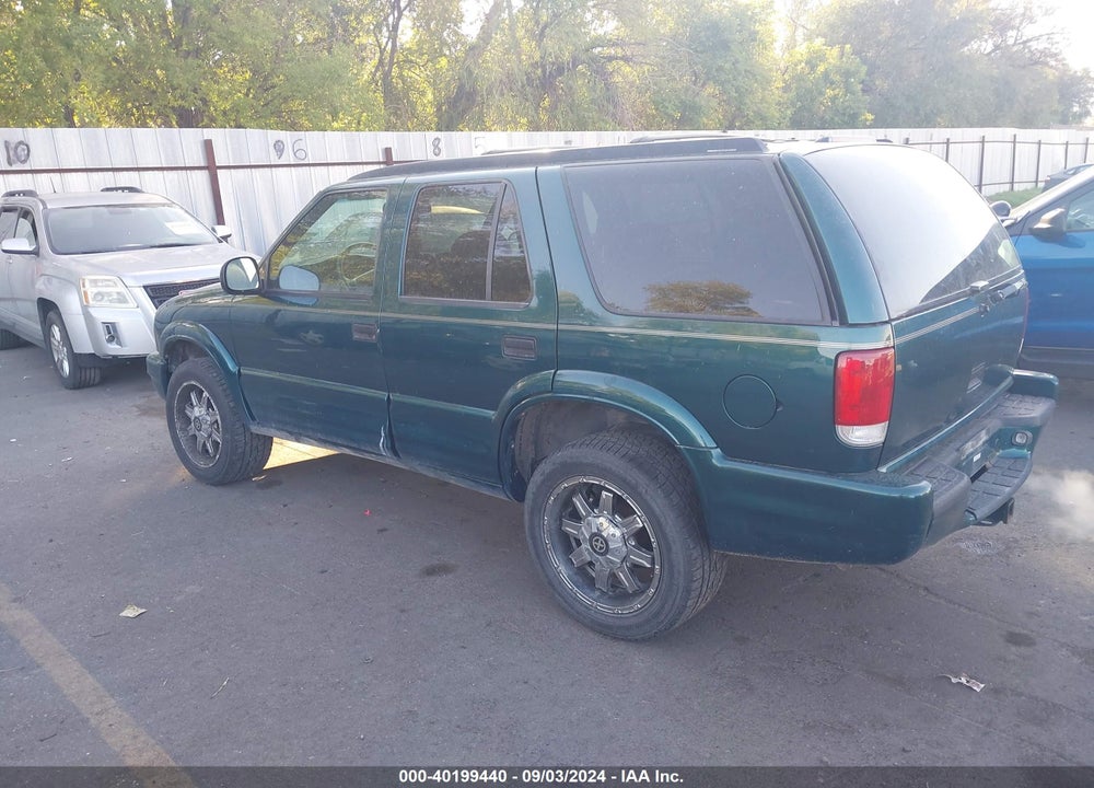 1998 OLDSMOBILE BRAVADA VIN: 1GHDT13WXW2716099