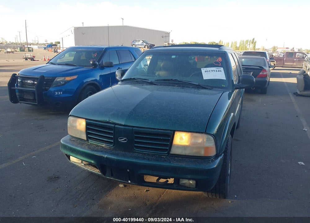 1998 OLDSMOBILE BRAVADA VIN: 1GHDT13WXW2716099