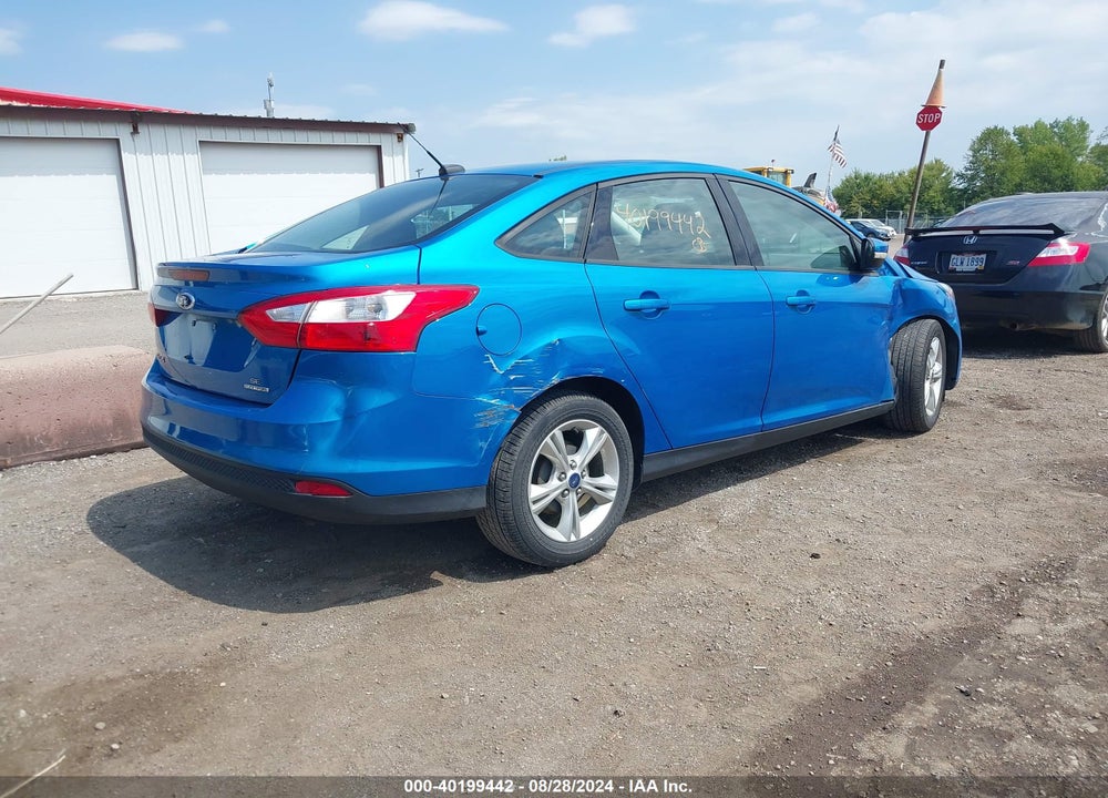 2013 FORD FOCUS SE VIN: 1FADP3F22DL324164