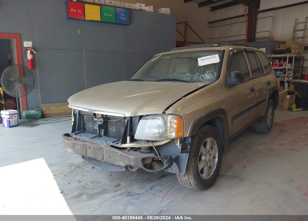 2007 ISUZU ASCENDER S VIN: 4NUDS13S672702499