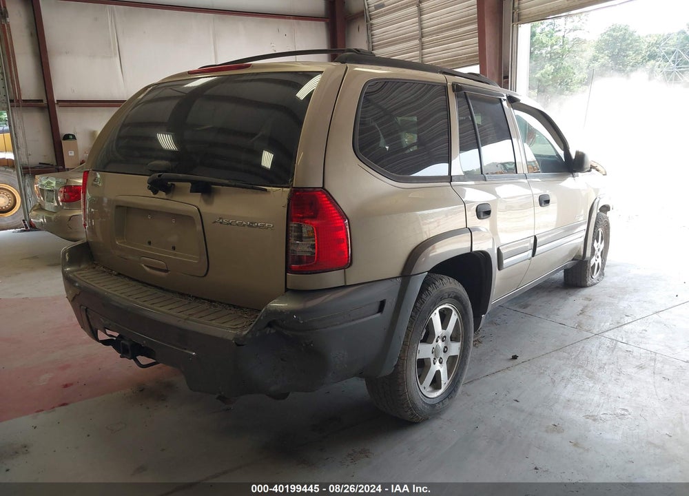 2007 ISUZU ASCENDER S VIN: 4NUDS13S672702499