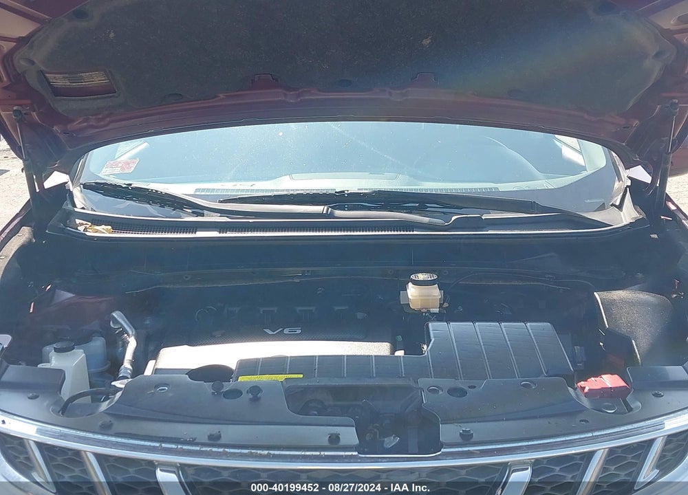 2012 NISSAN MURANO SV VIN: JN8AZ1MW6CW214947