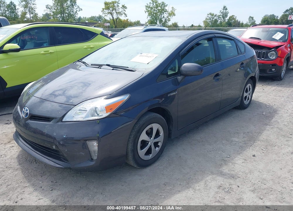 2014 TOYOTA PRIUS THREE VIN: JTDKN3DU2E1750302