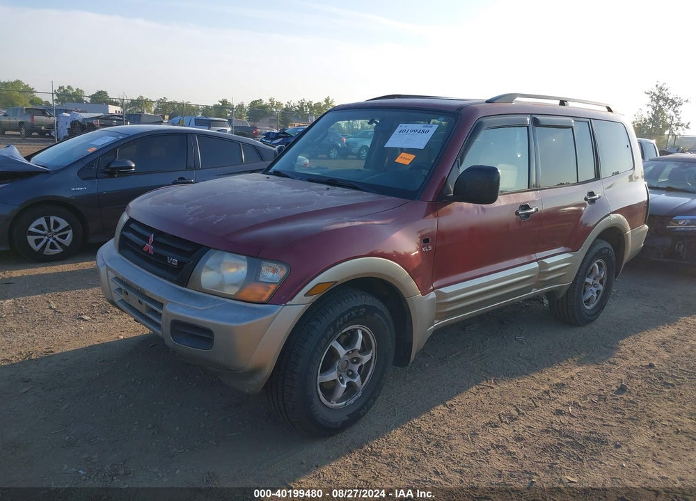 2001 MITSUBISHI MONTERO XLS VIN: JA4MW31RX1J022527