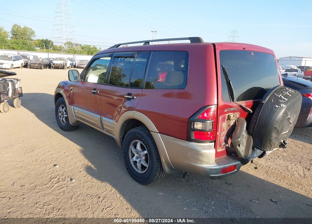 2001 MITSUBISHI MONTERO XLS VIN: JA4MW31RX1J022527
