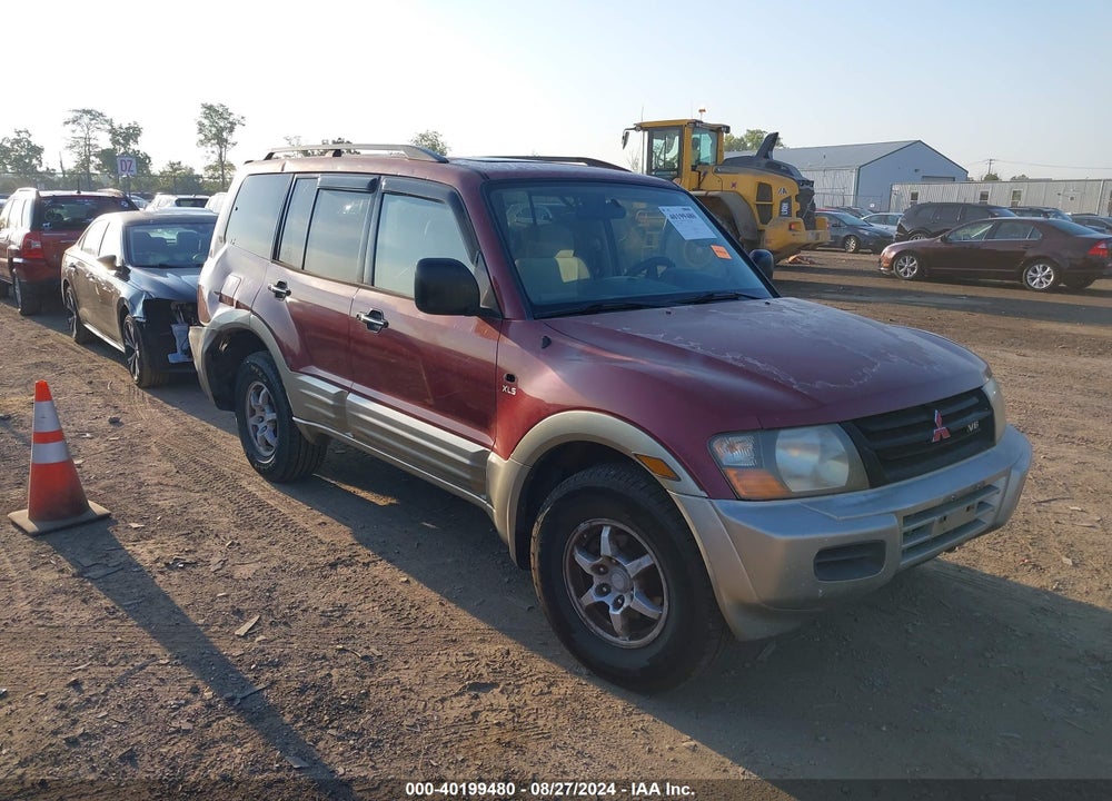 2001 MITSUBISHI MONTERO XLS VIN: JA4MW31RX1J022527