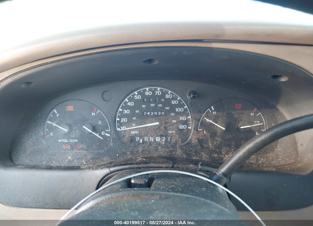 1998 FORD RANGER SPLASH/XL/XLT VIN: 1FTYR10C4WUC71072