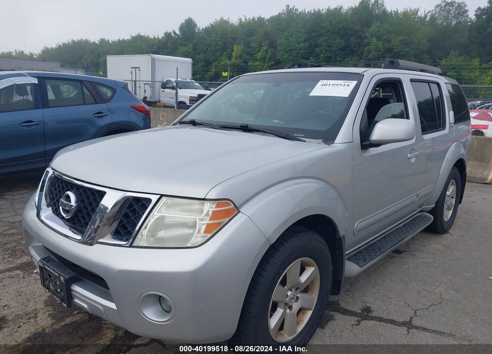 2008 NISSAN PATHFINDER SE VIN: 5N1AR18B38C667074