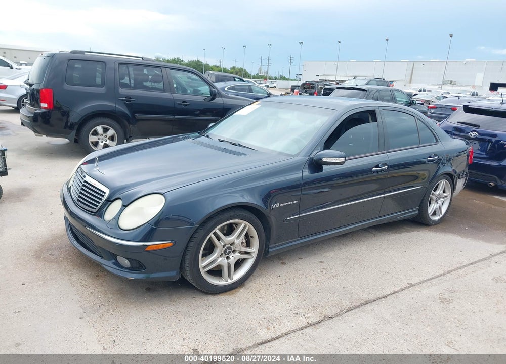 2005 MERCEDES-BENZ E 55 AMG VIN: WDBUF76J85A769323