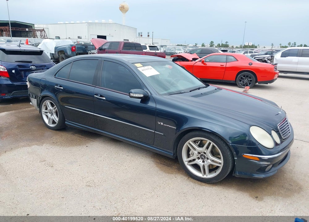 2005 MERCEDES-BENZ E 55 AMG VIN: WDBUF76J85A769323