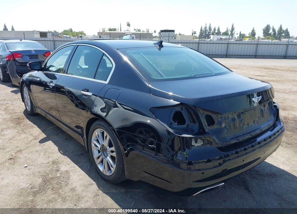2012 HYUNDAI GENESIS 3.8 VIN: KMHGC4DD3CU176088