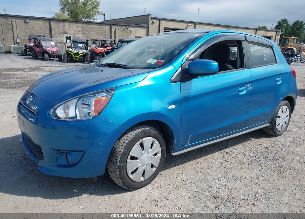 2015 MITSUBISHI MIRAGE VIN: ML32A3HJ9FH005411