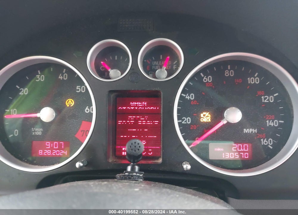 2003 AUDI TT 1.8L VIN: TRUTC28N131014834