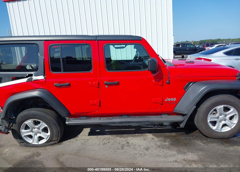 2021 JEEP WRANGLER UNLIMITED SPORT S 4X4 VIN: 1C4HJXDN5MW510975