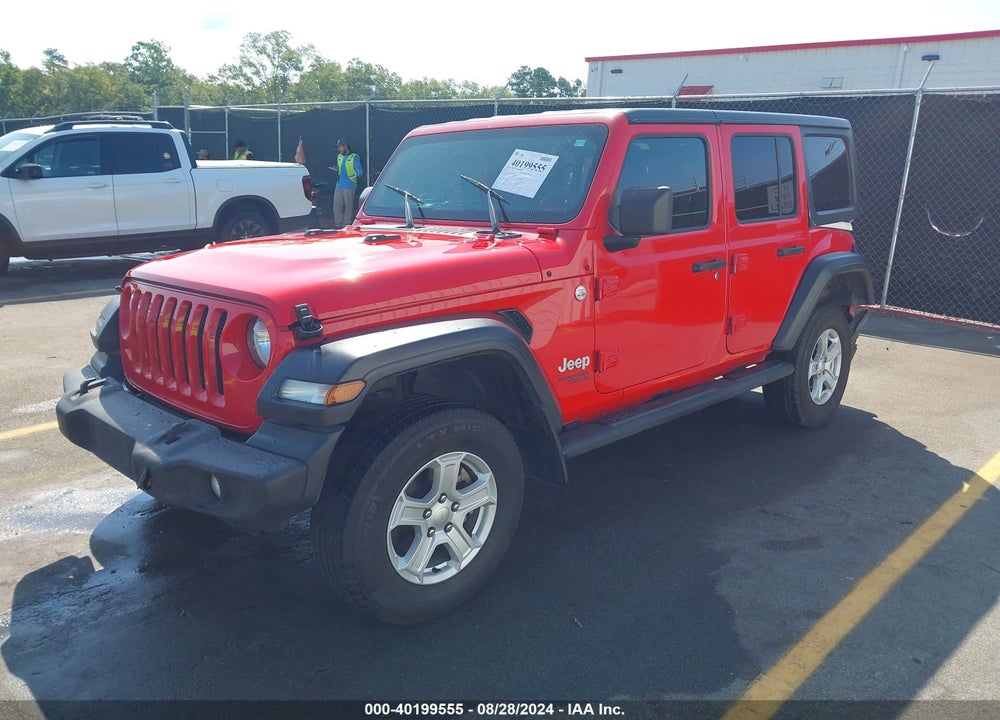 2021 JEEP WRANGLER UNLIMITED SPORT S 4X4 VIN: 1C4HJXDN5MW510975